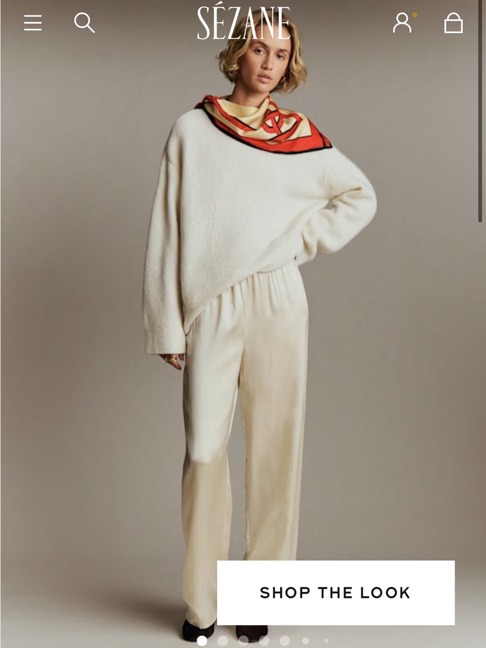 Sezane Wood Trousers